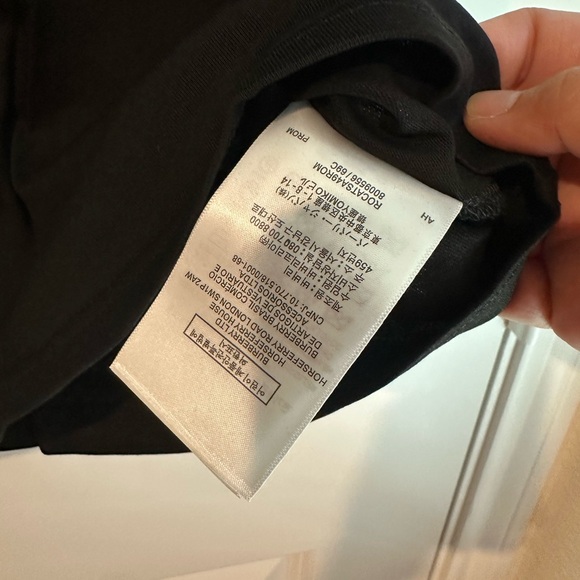 Burberry Black T-Shirt - Picture 3 of 3